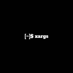 xargs command